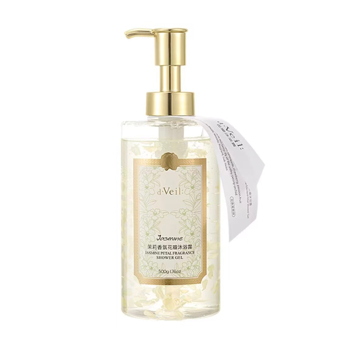 Dveil Jasmine Petal Fragrance Shower Gel 500ml