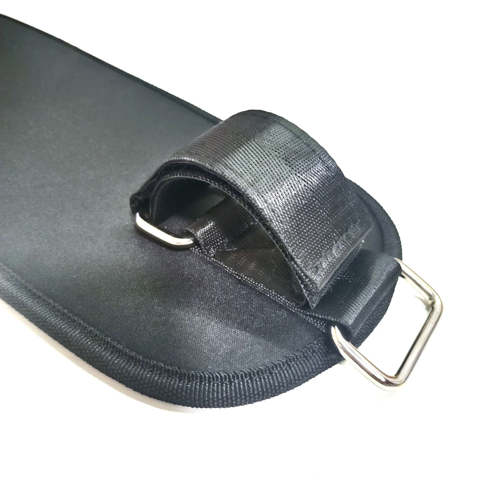 Dumbbell Potbelt Waist Strap - Black