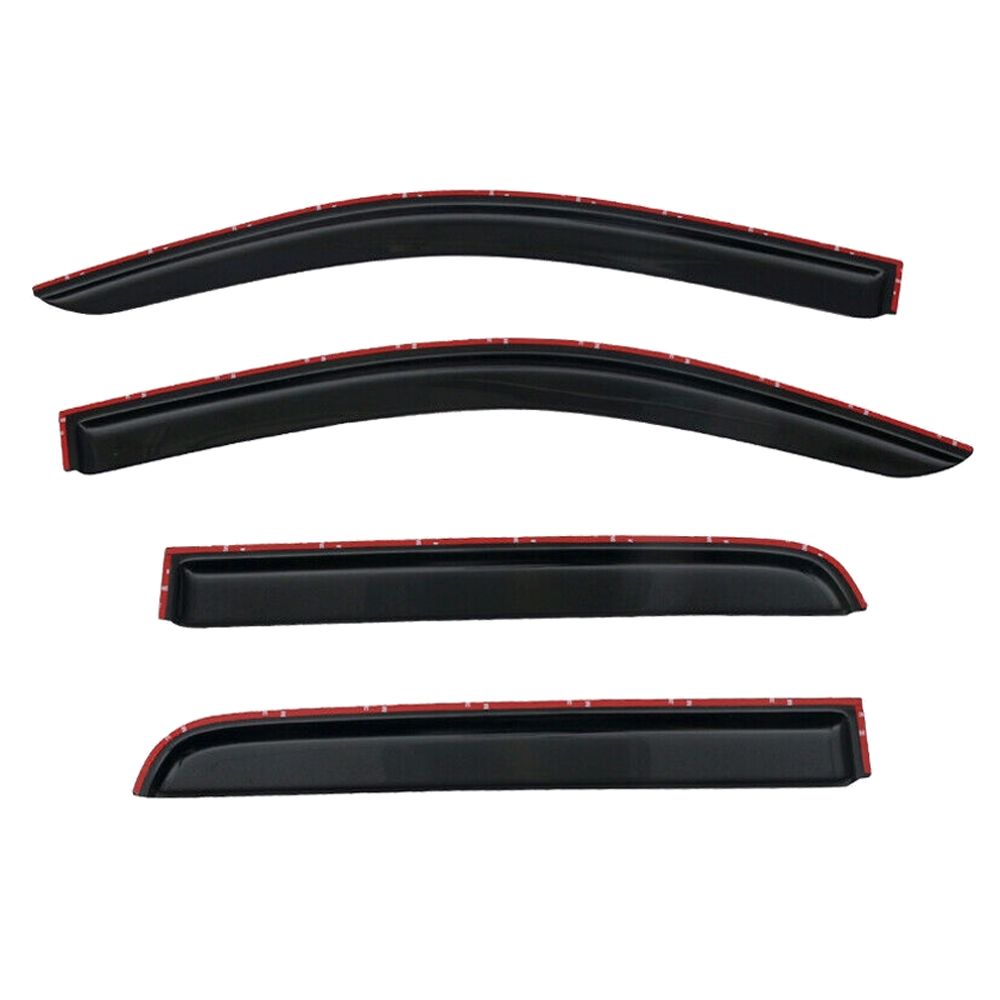 Fits 15-22 Chevy Colorado GMC Canyon Crew Cab Acrylic Window Visors