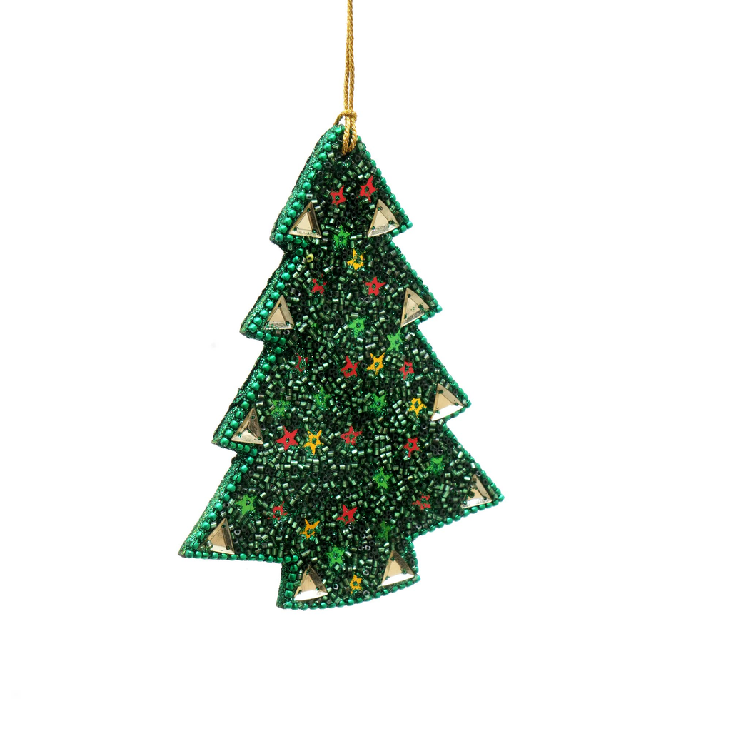 Expobazaar Multi Beaded STAR Hanging Ornament- Multi