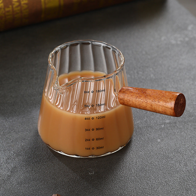 1 Pcs 180ml Mini Coffee Cup, Glass Milk Cup, Italian Coffee Cup
