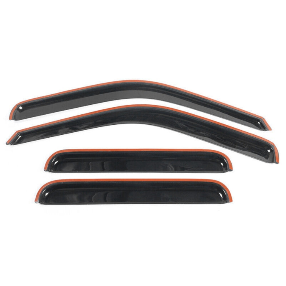 For F250 F350 F450 F550 Superduty Acrylic Window Visors 4Pc Set