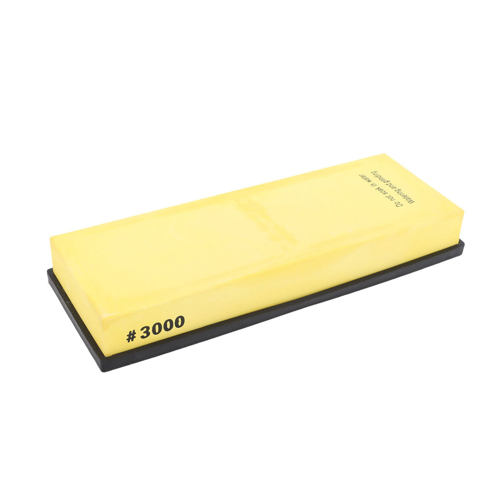 Sharpening Stone 1000 Grit Whetstone White Corundum Anti Slip Silicone