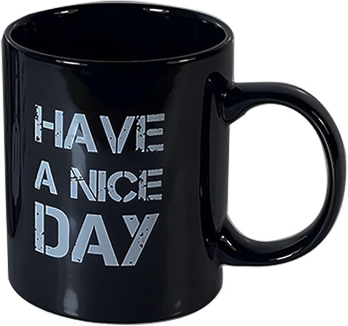 Middle Finger Coffee Cup With 3D Funny Middle Finger Inside Up Yours