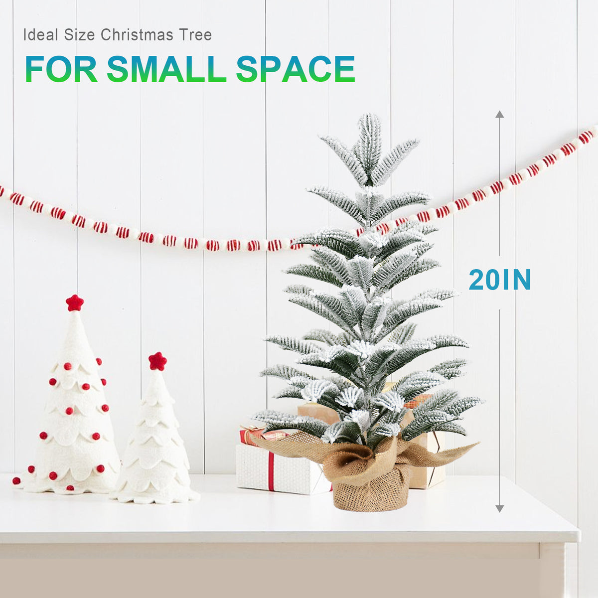 50cm All-pe Cut Wwine Tree Artificial Christmas Tree