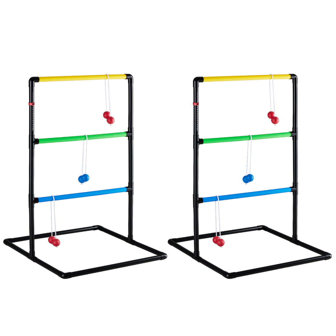 The Ladder Ball And Golf Throwing Ball Set Is Used For The Ladder