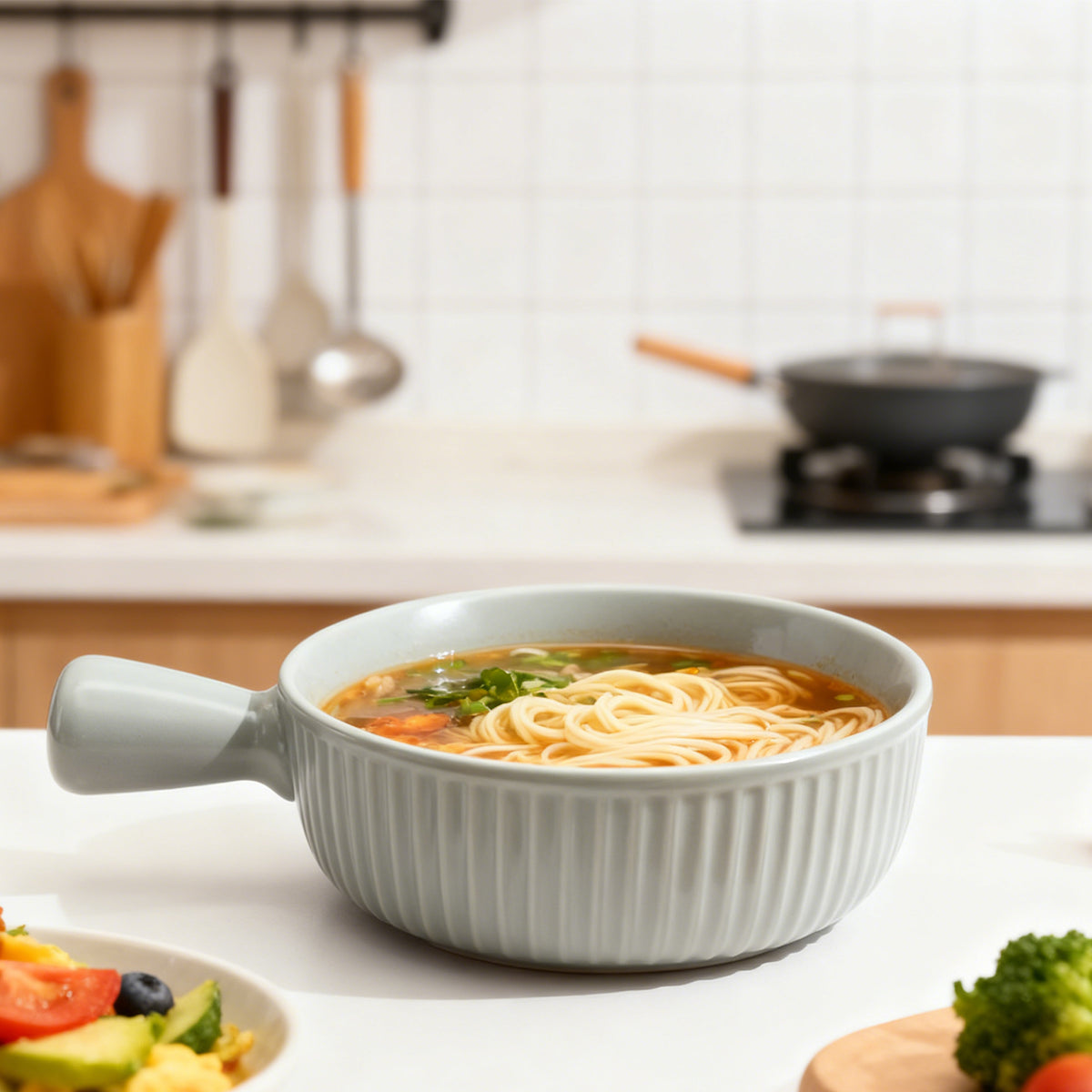 8 Inch Handle Round Bakeware-green