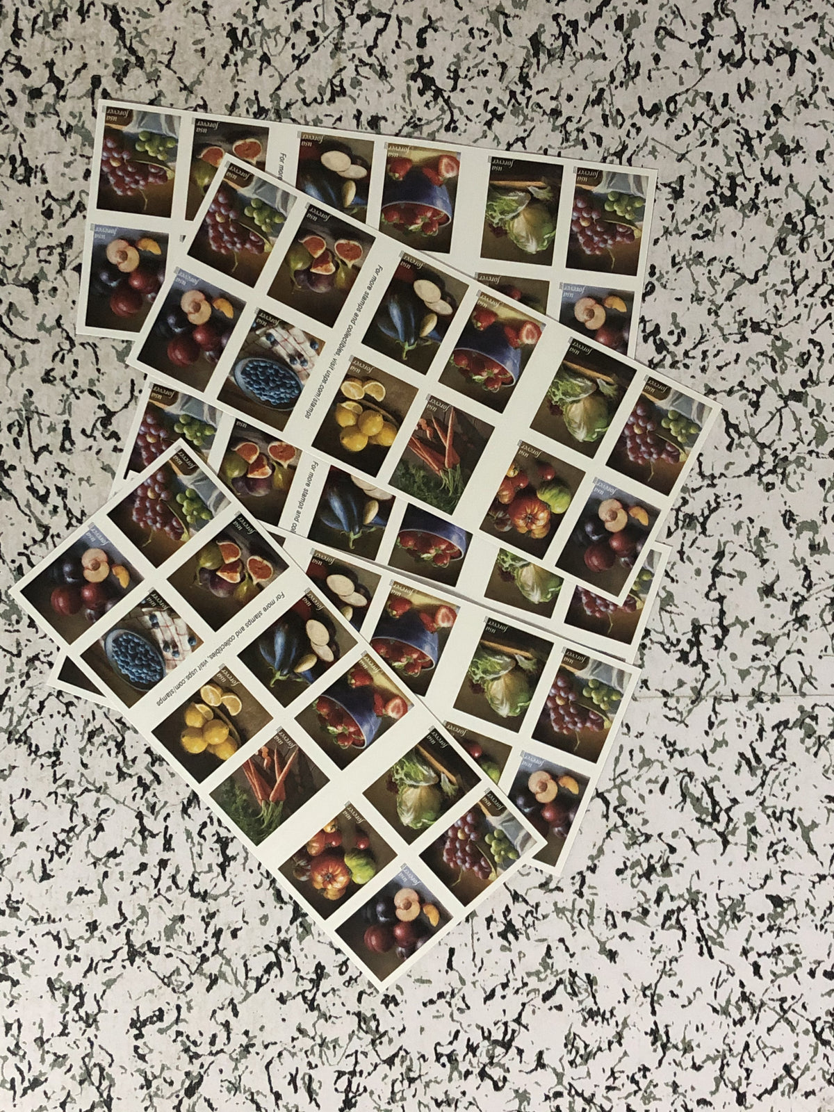 First-class Rate U.S. Stamps Fruits & Vegetables 1 0 0pcs FREE Shipping