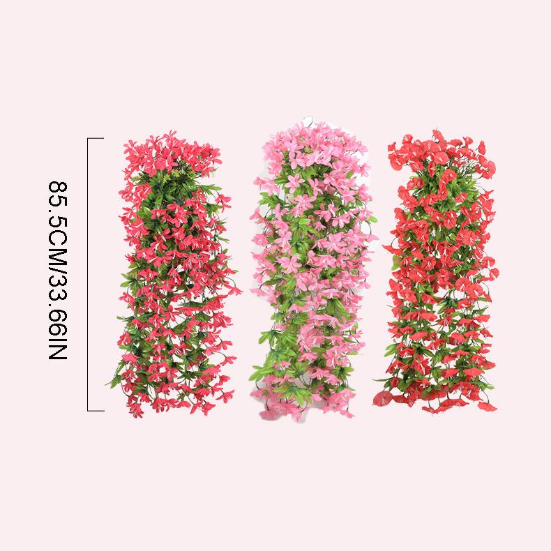 Rustic Farmhouse Style Retro Artificial Flower Wall Hanging For Home