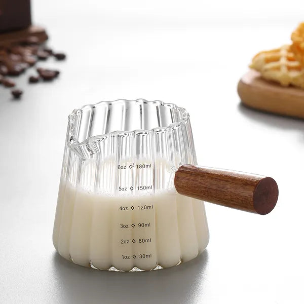 1 Pcs 180ml Mini Coffee Cup, Glass Milk Cup, Italian Coffee Cup