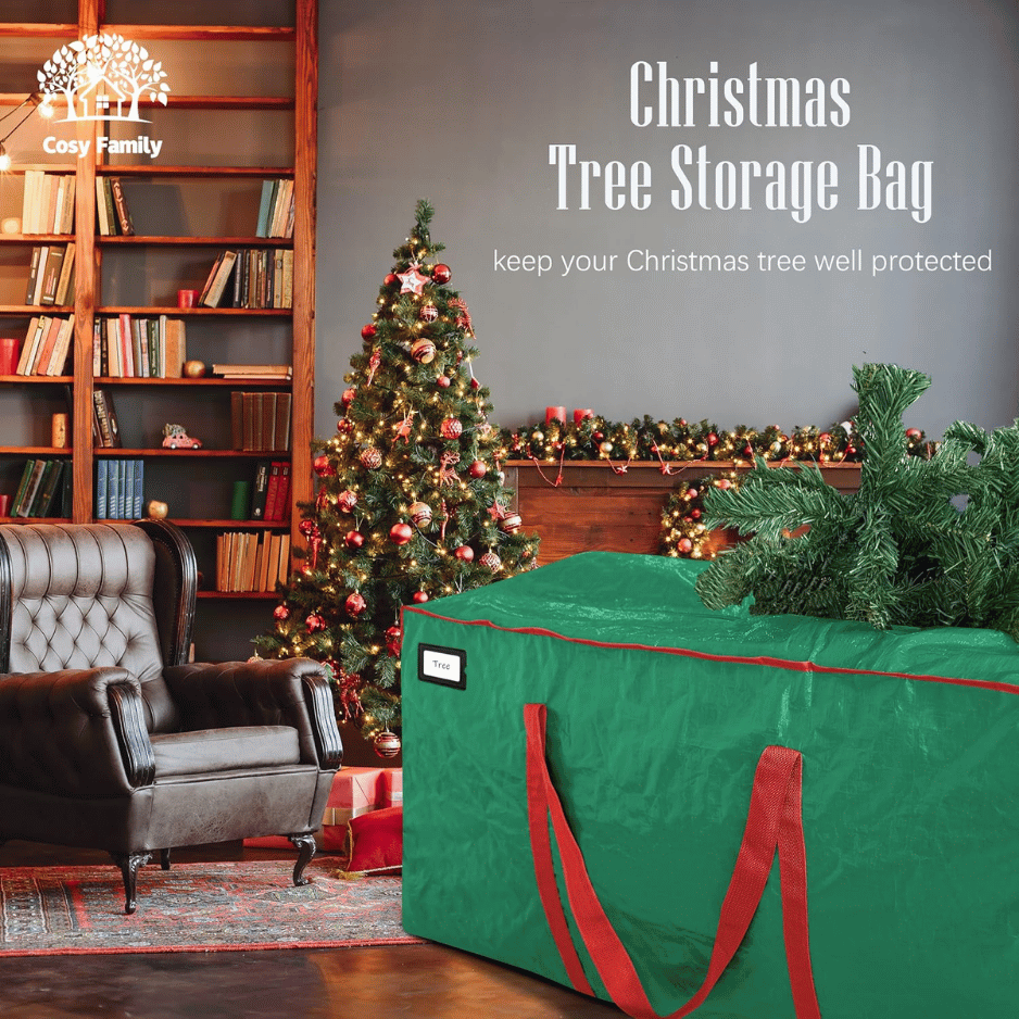 Cosy Family 7.5 Ft Christmas Tree Storage Bag - Durable Heavy Duty