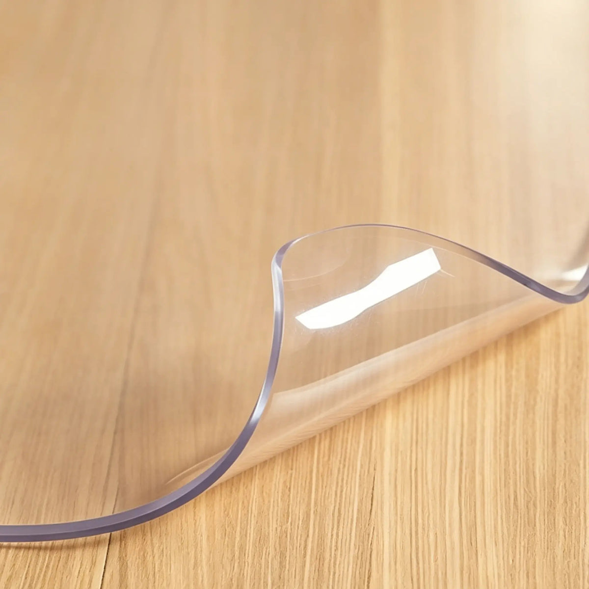 Table Cover 1.5 Mm Thick Clear PVC Desk Mat Protector Waterproof & Easy