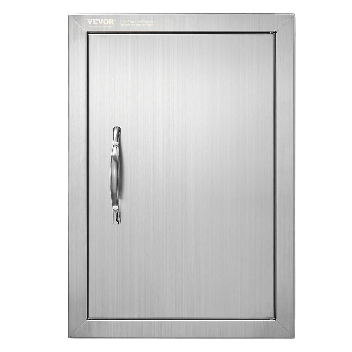 BBQ Access Door, 14W X 20H Inch Single Outdoor Kitchen Door, Stainless