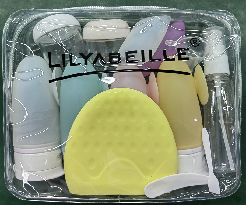 60ml 14Pcs Leak Proof Travel Bottles For Toiletries TSA Approved