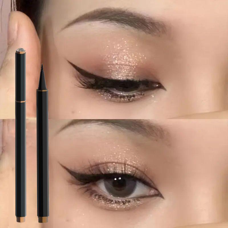 Precision Tip Waterproof Eyeliner - Long-lasting, Quick-drying