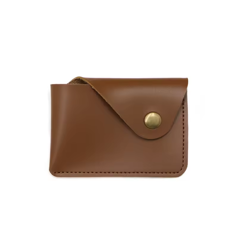 Leather Card Case And Leather Key Charm