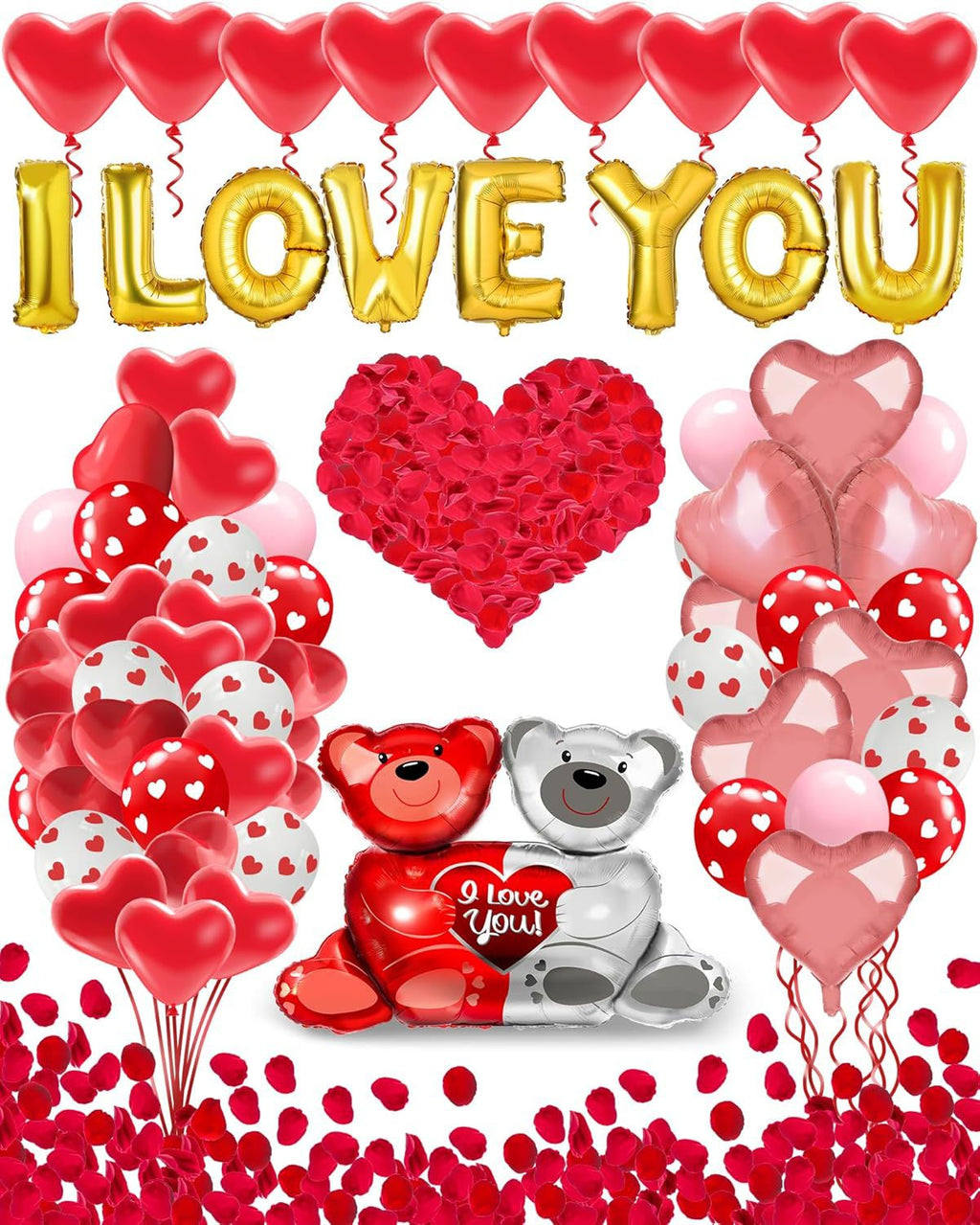 Kaduos 1054 Valentine's Day Balloon Kit