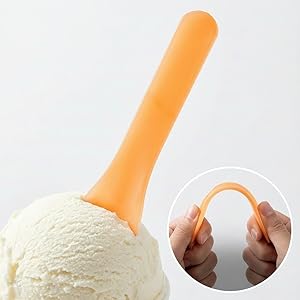 30 Pack Color Changing Ice Cream Spoons, 5.15 Inch Break-resistant