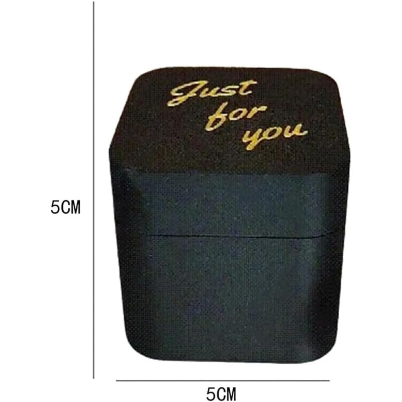 Middle Finger Up Surprise Gift Box, Funny Prank Ring Box, Novelty Gift