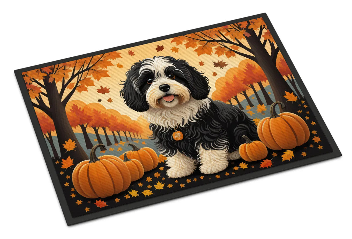 Havanese Fall Doormat Front Door Mat Indoor Outdoor Rugs For Entryway