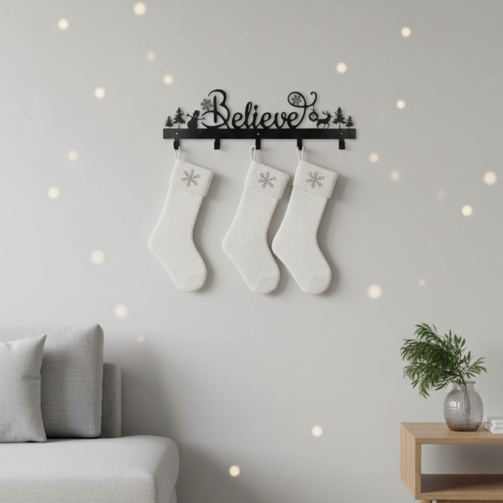 2Pcs Vintage Snowman And Elk Metal Wall Art Rustic Farmhouse Christmas