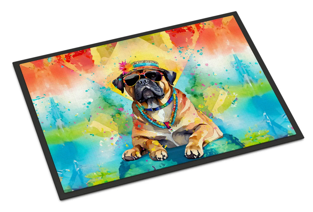 Cane Corso Hippie Dawg Doormat Front Door Mat Indoor Outdoor Rugs