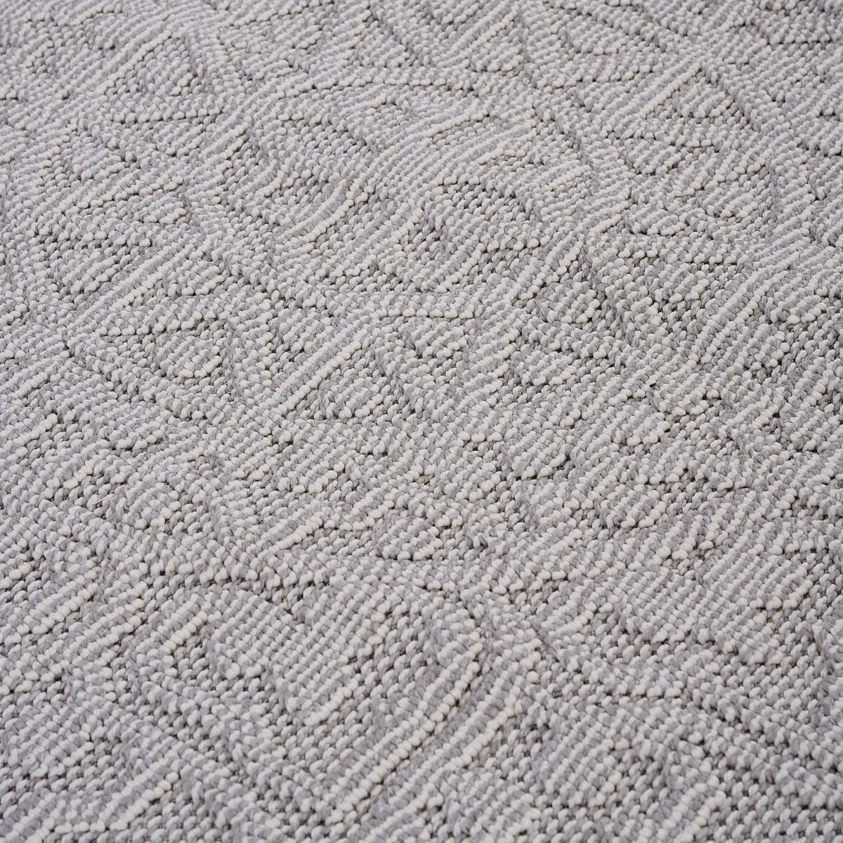 Guros 2X8 Cream Trellis Indoor Outdoor Runner Rug