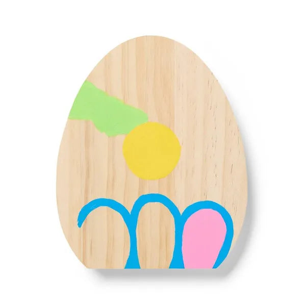 Easter Craft Egg Wood Base