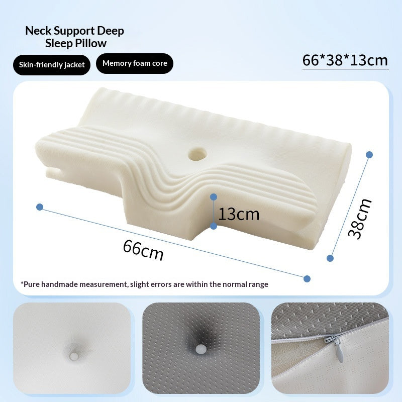 Slow-rebound Zero-pressure Memory Foam Pillow
