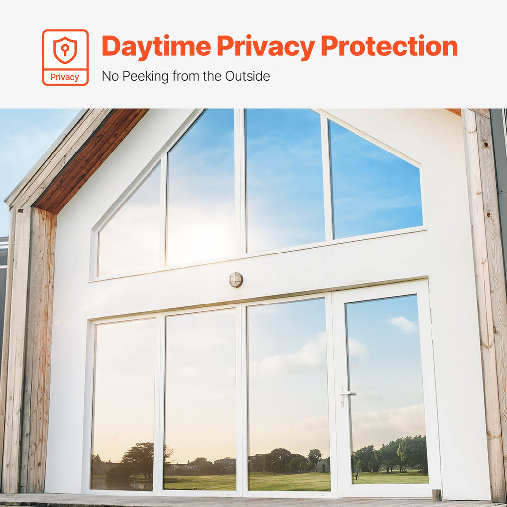 Window Privacy Film, One Way Window Tint, Daytime Mirror Reflective