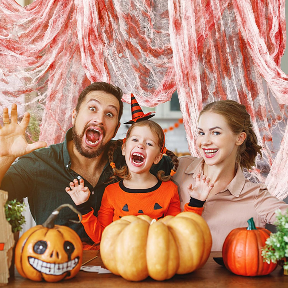 400 X 85 Halloween Creepy Cloth Large Size Spooky Fabric - Scary Gauze