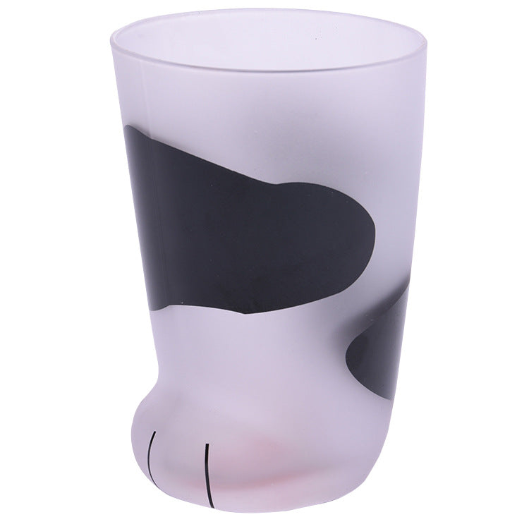 Creative Cute Cat Paws Glass Tiger Paws Mug Office Coffee Mug Tumbler