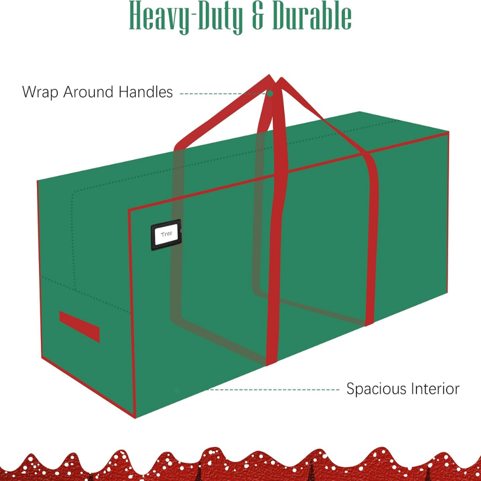 Cosy Family 7.5 Ft Christmas Tree Storage Bag - Durable Heavy Duty