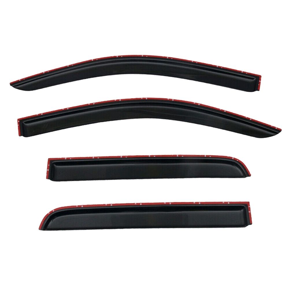 Fits 15-22 Chevy Colorado GMC Canyon Crew Cab Acrylic Window Visors 4Pc