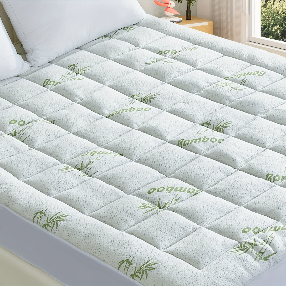 Sleep Solution Ultra Soft Queen Size Mattress Topper - Rayon Derived