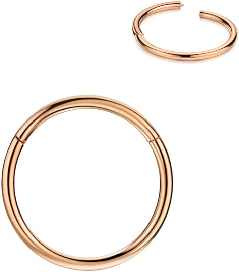 20g- Steel Hoop-rose Gold-7-1