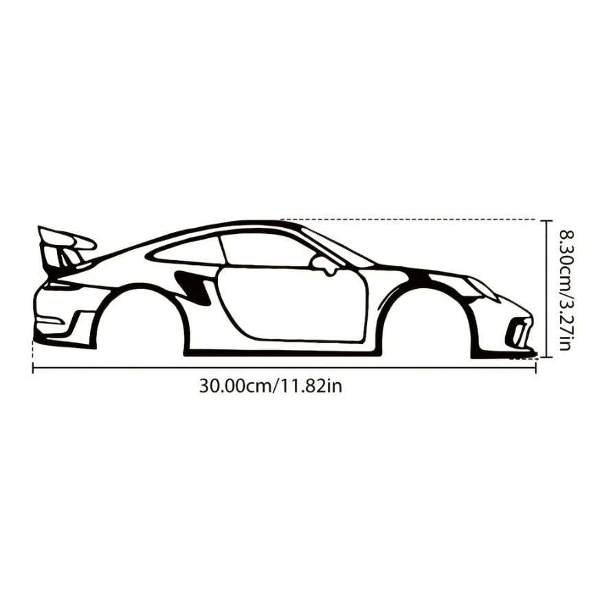 Race Car Metal Wall Art - High-speed Kids Room Decor For Nursery Boys