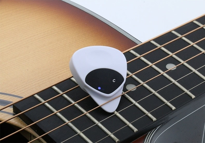 Guitar Multifunctional Plastic Pick Tuner