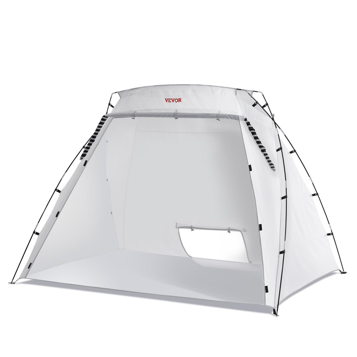Vevor Portable Paint Booth, Larger Spray Paint Tent With Built-in Floor