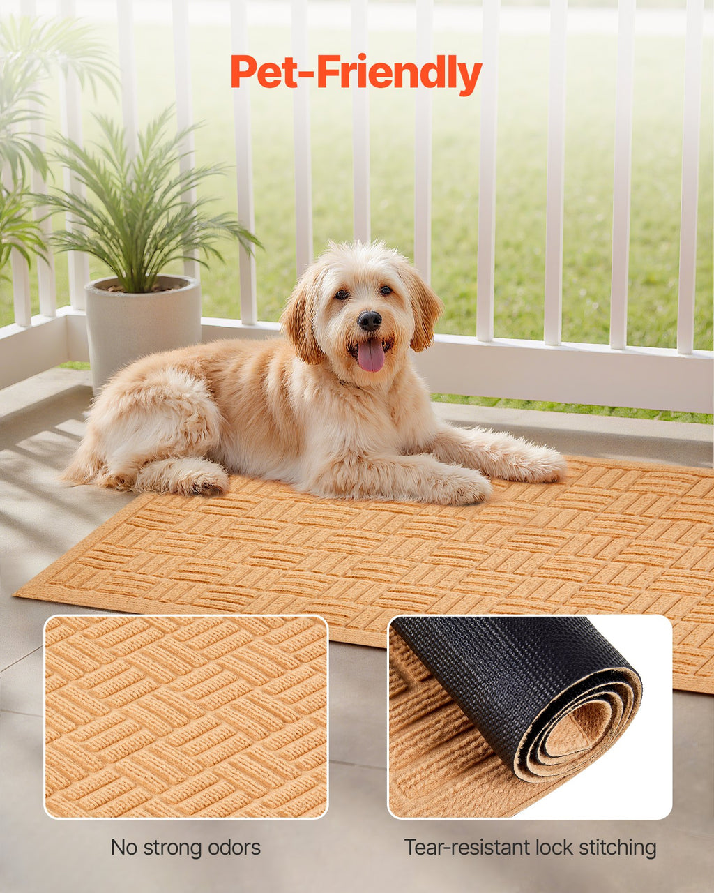 Door Mat, 29.53 X 17.72 Inch, Front Door Mat Outside Entrance