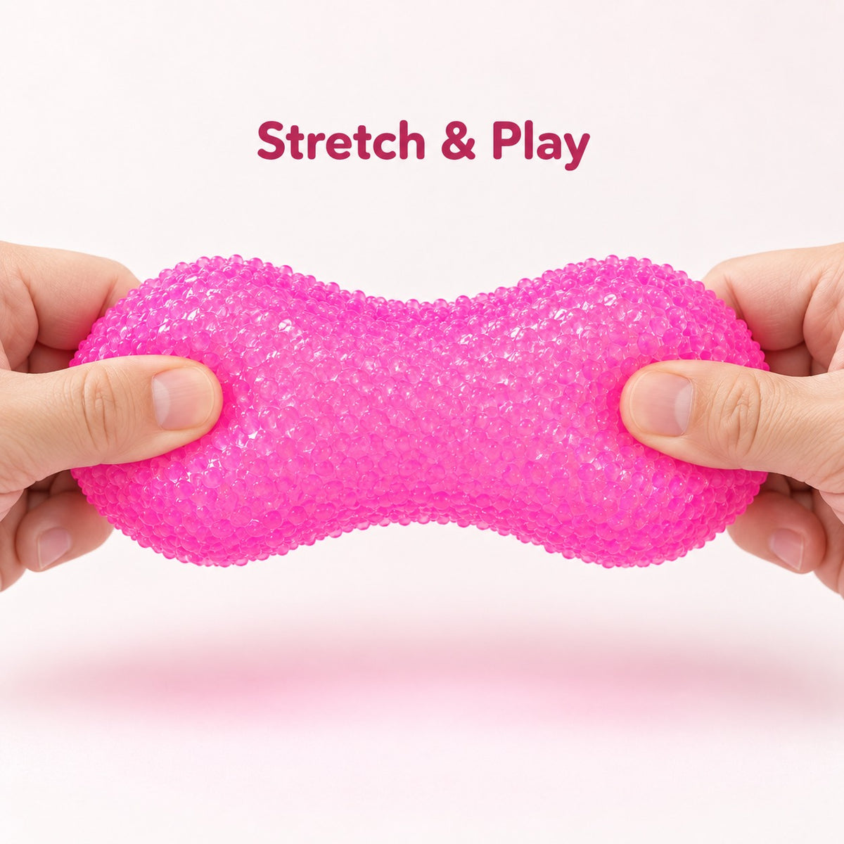 Crunchy Texture Stress Ball, Squeezable Fidget Sensory Toy For Stress