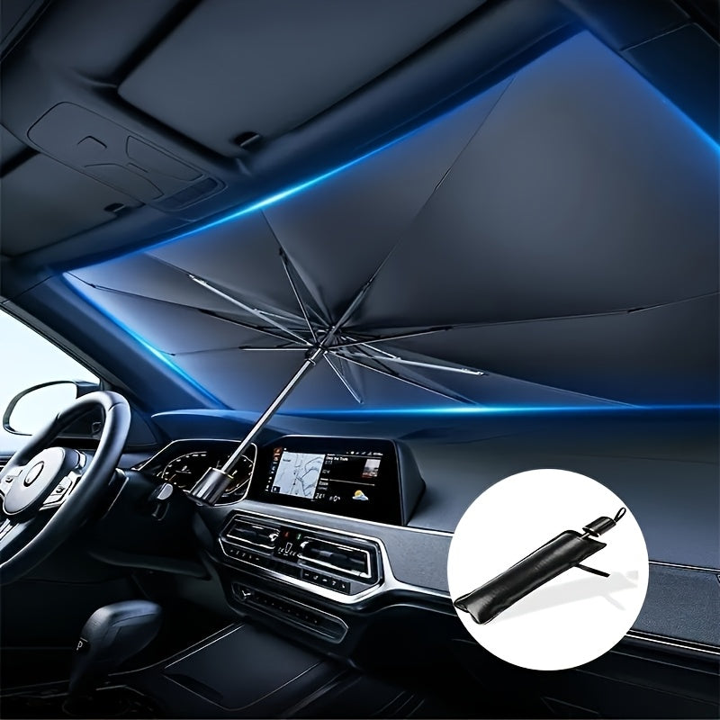 UPF50-Sunshade-UPF50- Compact Roll-up Sunshade For Front Window - Heat