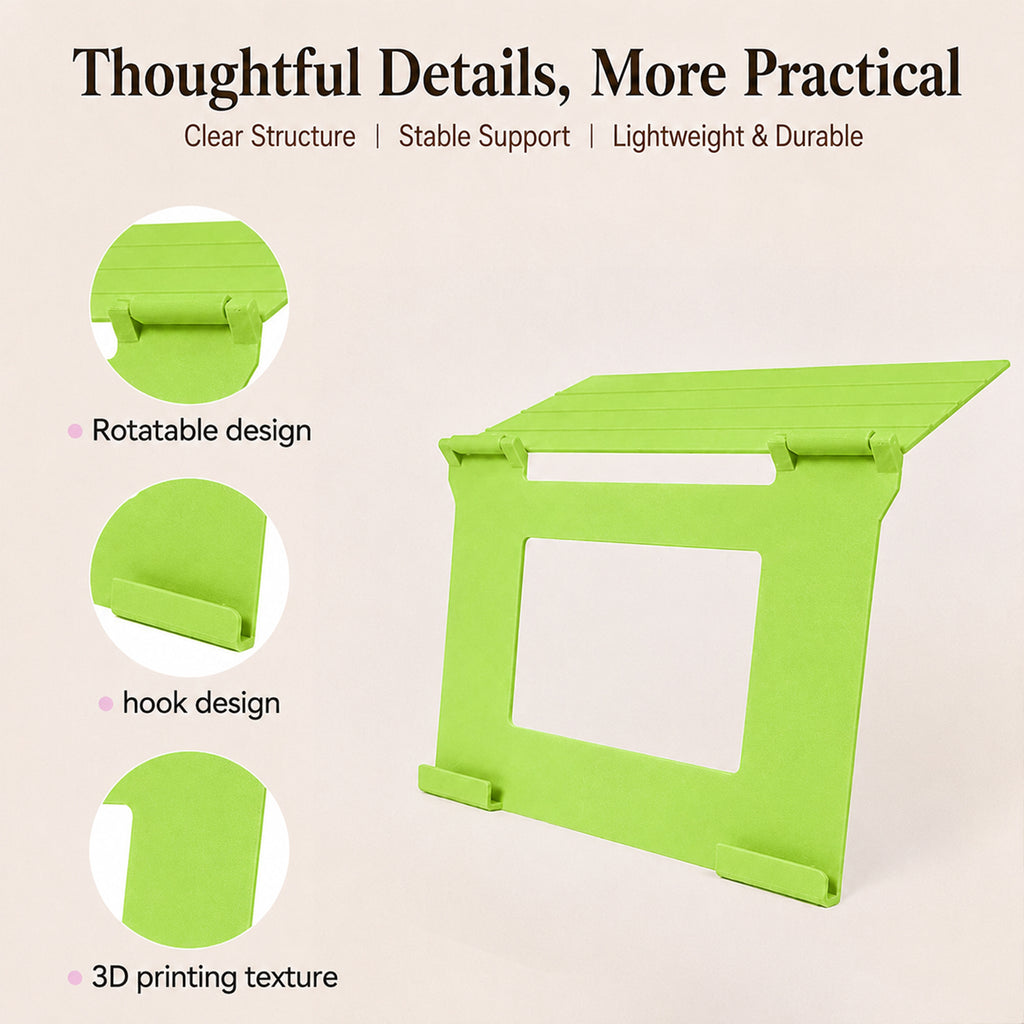 3D Printed Mahjong Guide Card Holder, Table Edge Hanging Rule Reference