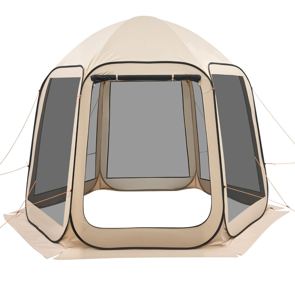 Screen House Tent, 10 X 9.2 Ft, 4-8 Person Pop Up Screen Tent, Portable