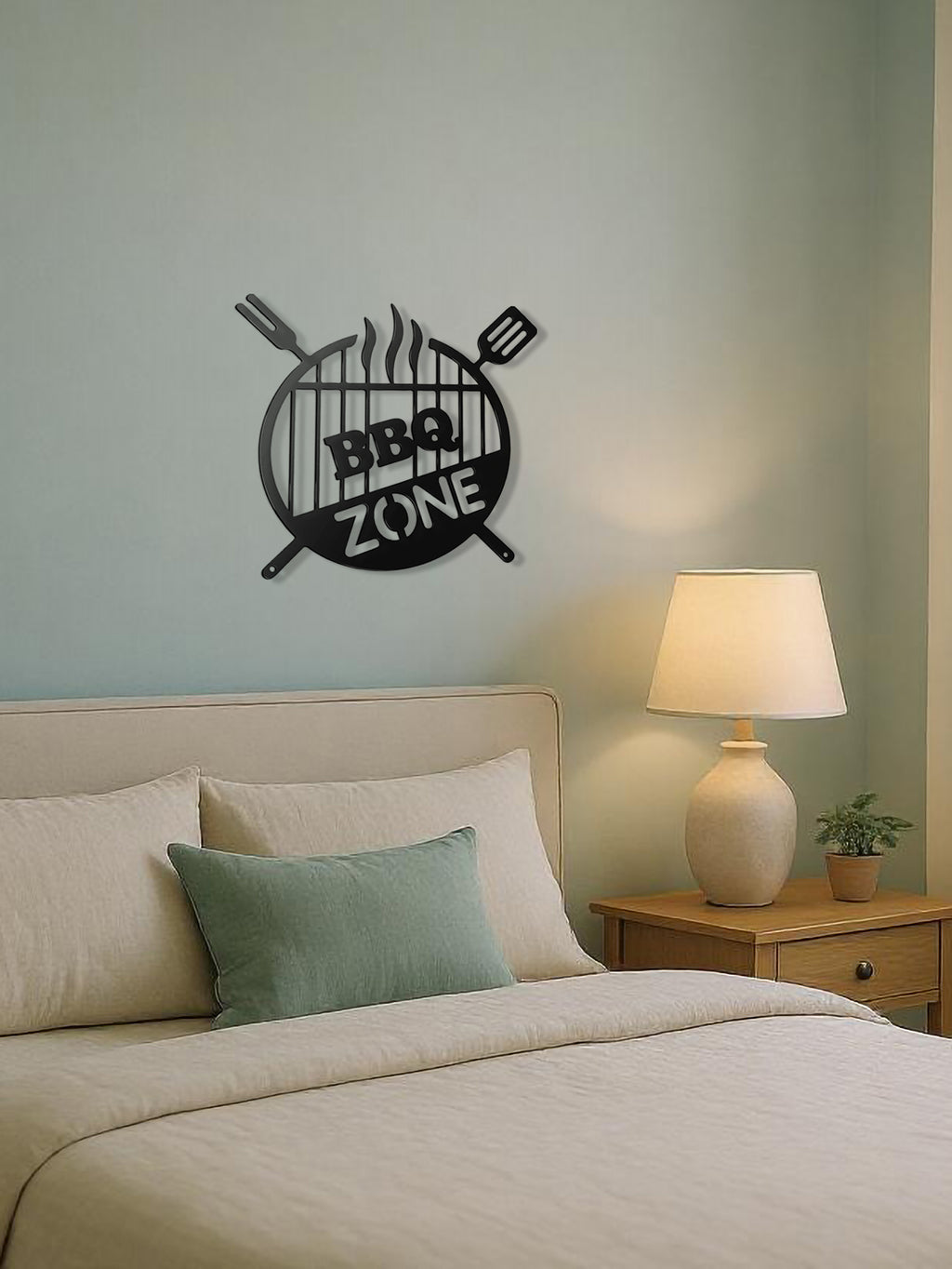 Metal Wall Sign,vintage 3D Round Iron Word Art For Farmhouse,country