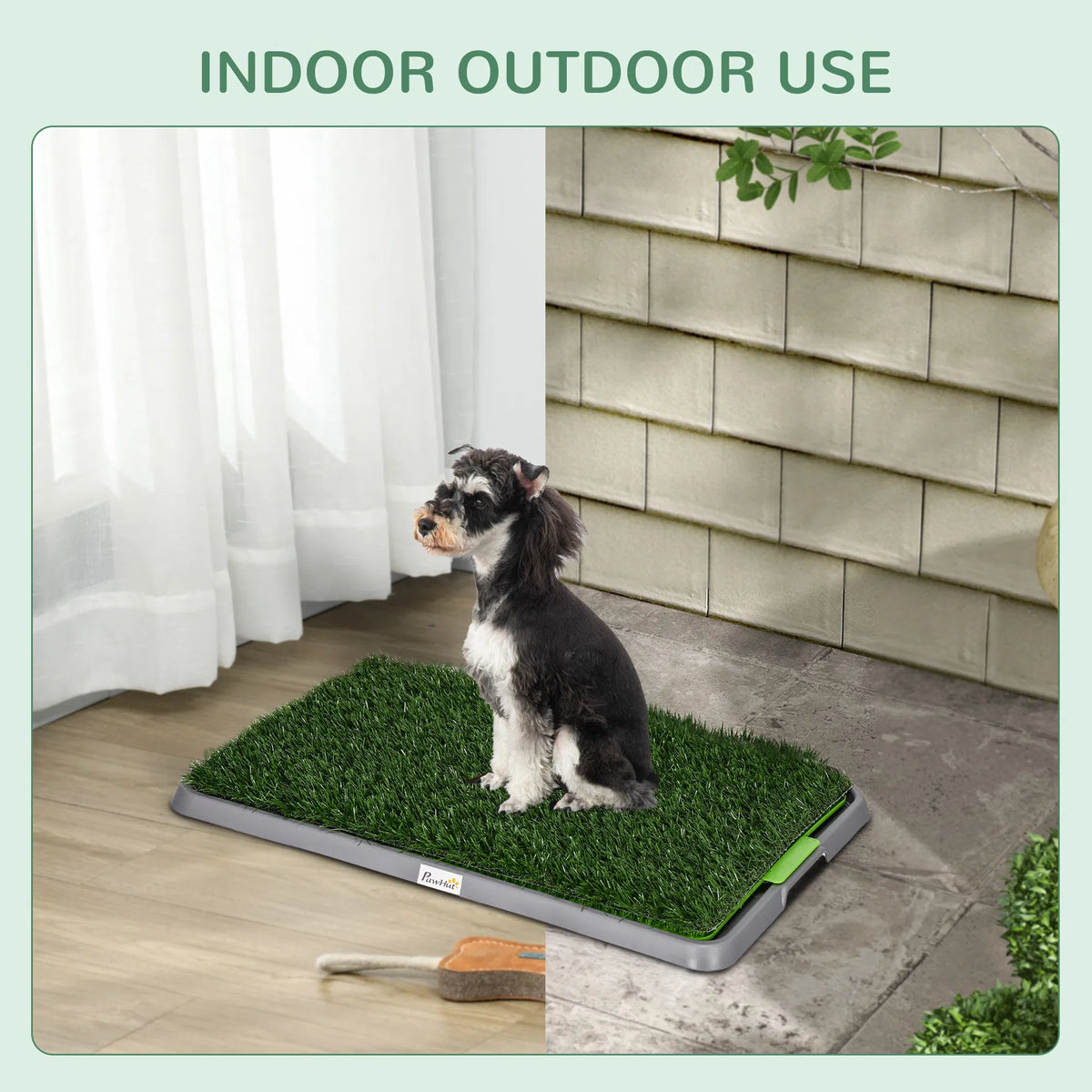 Artificial Grass Pee Pad For Dogs Potty Training, 26" X 16", 2 Packs