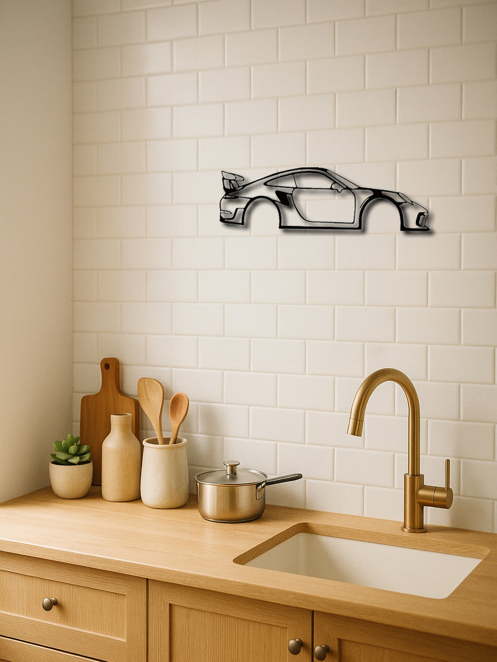 Race Car Metal Wall Art - High-speed Kids Room Decor For Nursery Boys