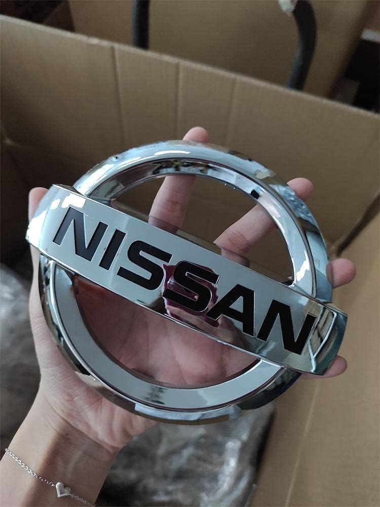 Car Front Grille Emblem Compatible With Nissan 2013-2018 Auto Vehicle