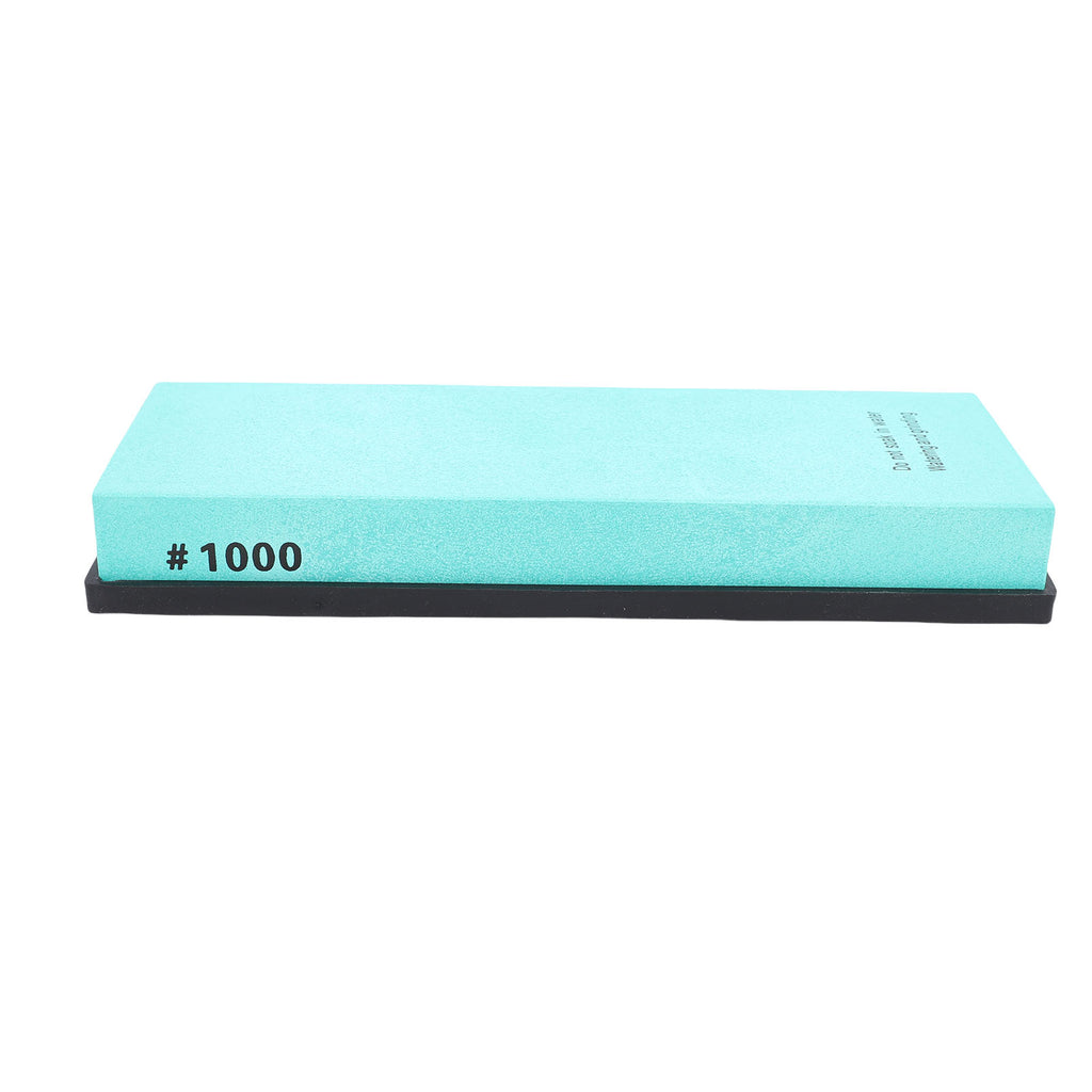 Sharpening Stone 1000 Grit Whetstone White Corundum Anti Slip Silicone