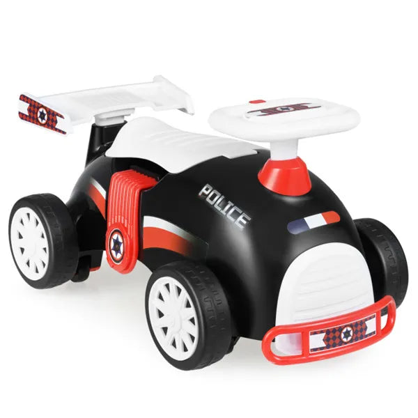 Kids Ride-on Sliding Car With Music Function, 3 Themes Sit-and-scoot